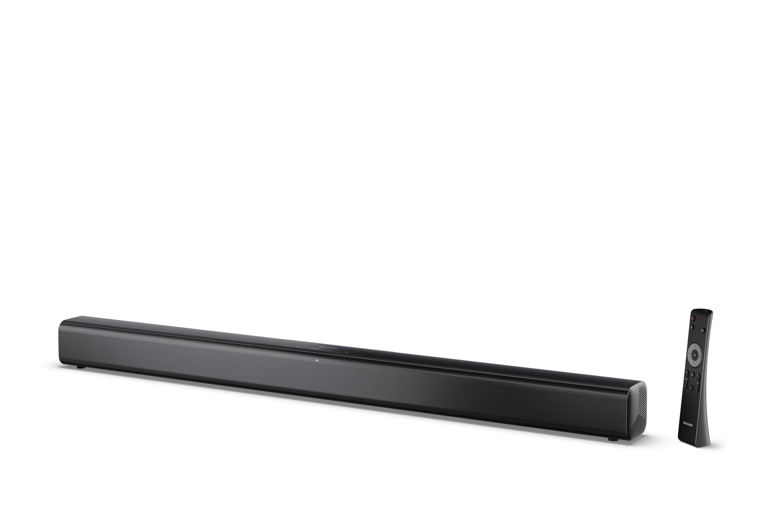 Sharp HT-SB145 Soundbar 2.0 Bluetooth con HDMI ARC/CEC, riproduzione USB, potenza totale 150 W, 80 cm, nero