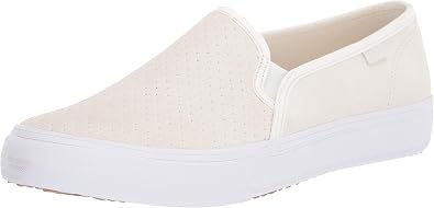 Keds Womens Double Decker Perf Suede Sneaker