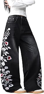 Baggy Jeans Women Wide Leg Pants Loose Trousers