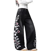 Baggy Jeans Women Wide Leg Pants Loose Trousers