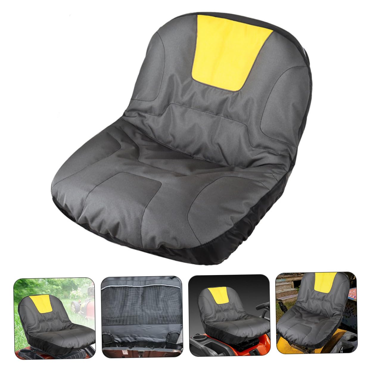BESPORTBLE Funda De Asiento Para Cortacésped y Tractor [uso Agrícola Exterior] Poliéster Resistente [protección Solar Contra Polvo y Lluvia] Cubierta Protectora Para Silla De Jardinería