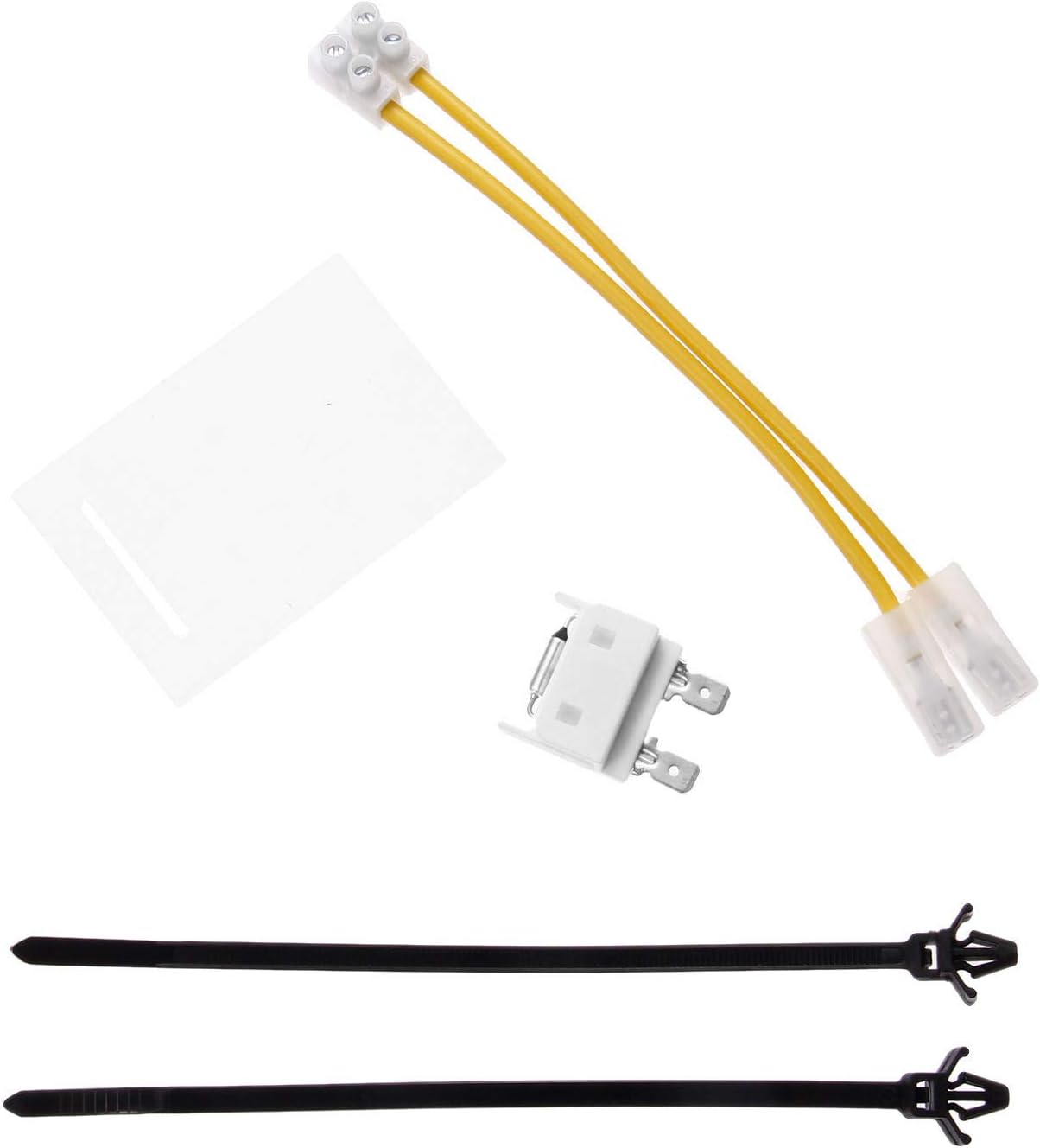 Dishwasher Fuse Kit 8193762 Replacement for Whirlpool Kenmore Dishwasher Thermal Fuse Link for Door Switch