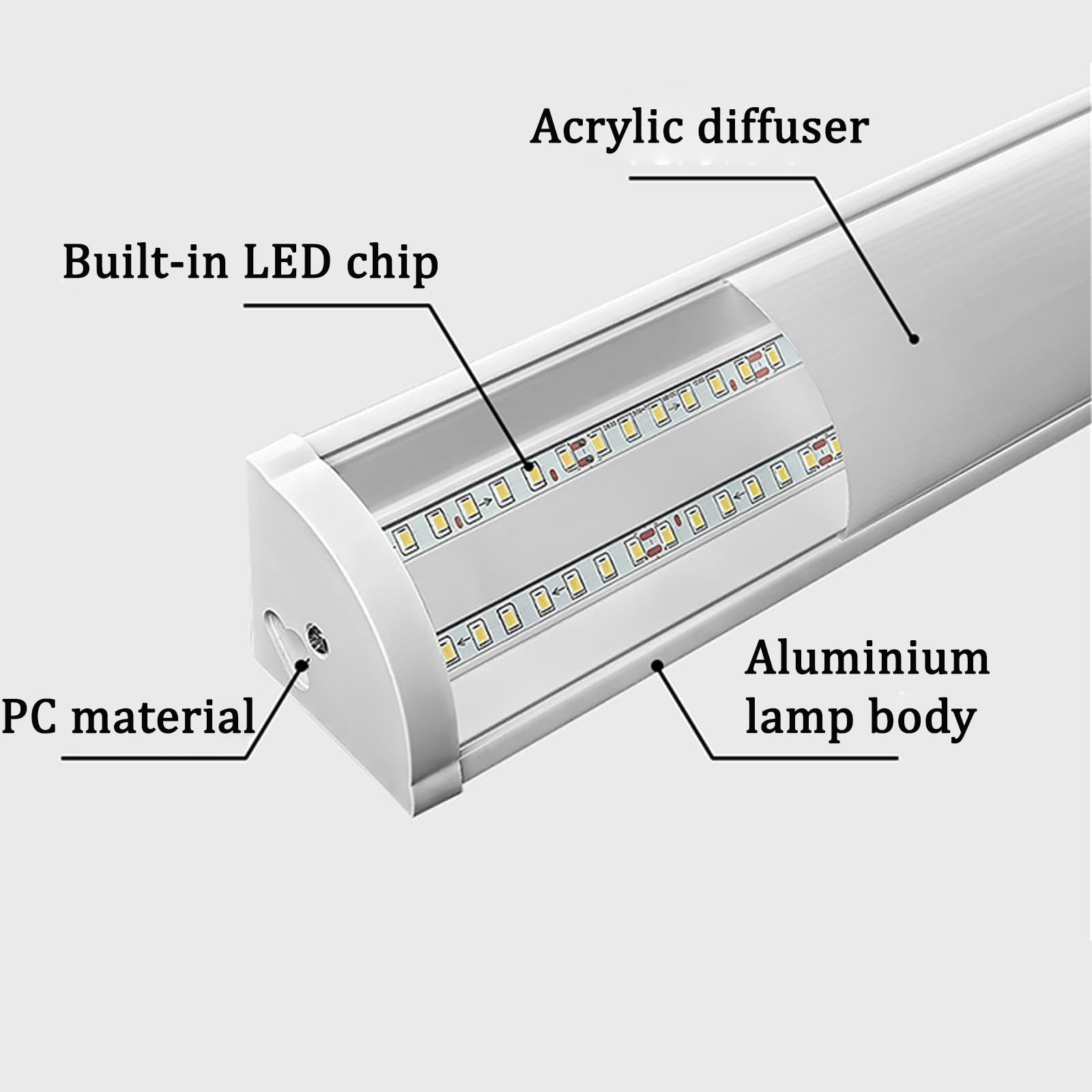 LED Wandleuchten mit Schalter und Stecker Unterbauleuchte Wandbeleuchtung mit Bewegungsmelder Modern Minimalistisch Wandleuchte für Wohnzimmer Küche Schlafzimmer (Weiß Weißes Licht,30cm)