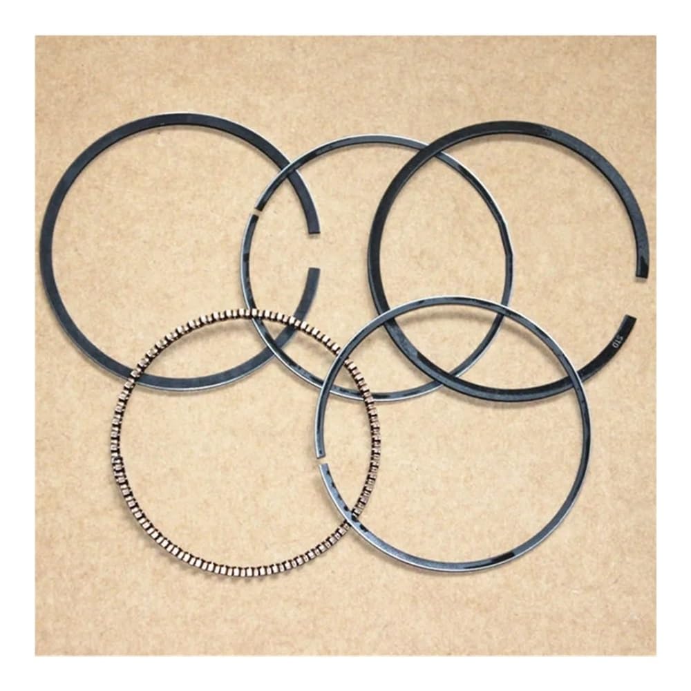 Anillo de pistón de 65mm Apto para Motor FJ180V FJ180 FC180, Cilindro de cortacésped, Anillo de Aceite Bock(2 Sets)