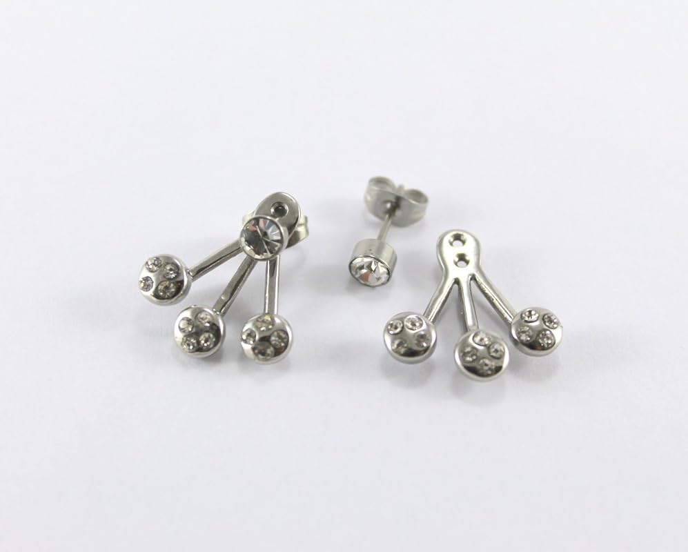 Earring Jackets (2 Earrings in One) Handmade Products