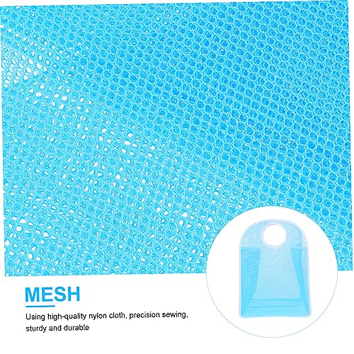 Cabilock 2PCS Nylon Mesh Bags for Beach Storage and Water Resistant Tote for Outdoor Play Picnic Shell Collecting and Swimming Accessories Organizer3