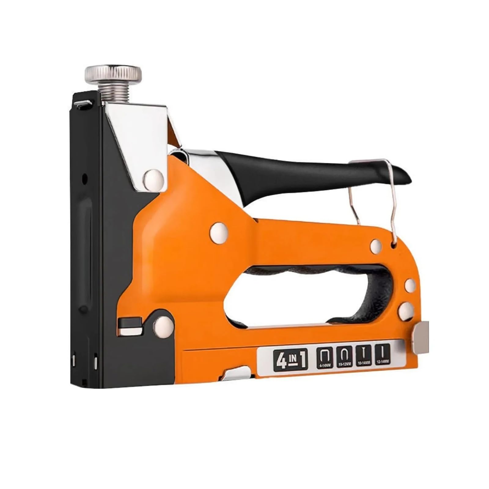 Graffettatrice Per Legno Pistola cucitrice 4 in 1 resistente Tappezzeria | Graffatrice for tappezzeria con 800 punti Cucitrice manuale con regolazione della potenza(Color-2 4 IN 1)