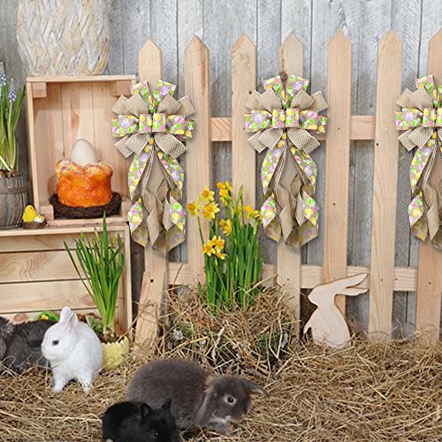 Lazos de árbol para decoración de pared y coronas colgantes de Pascua 5