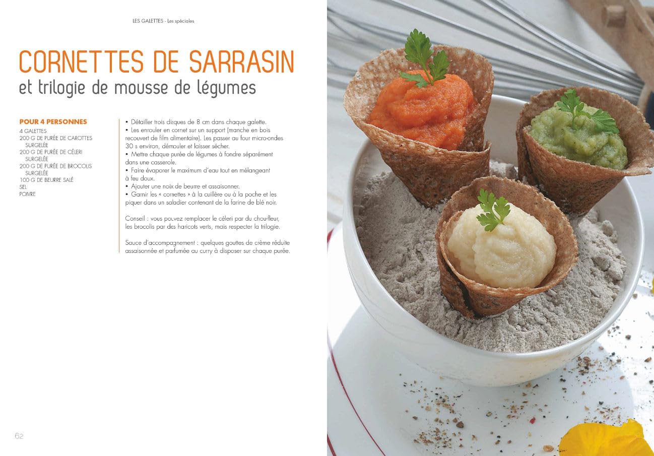 Le Grand livre des crêpes et galettes