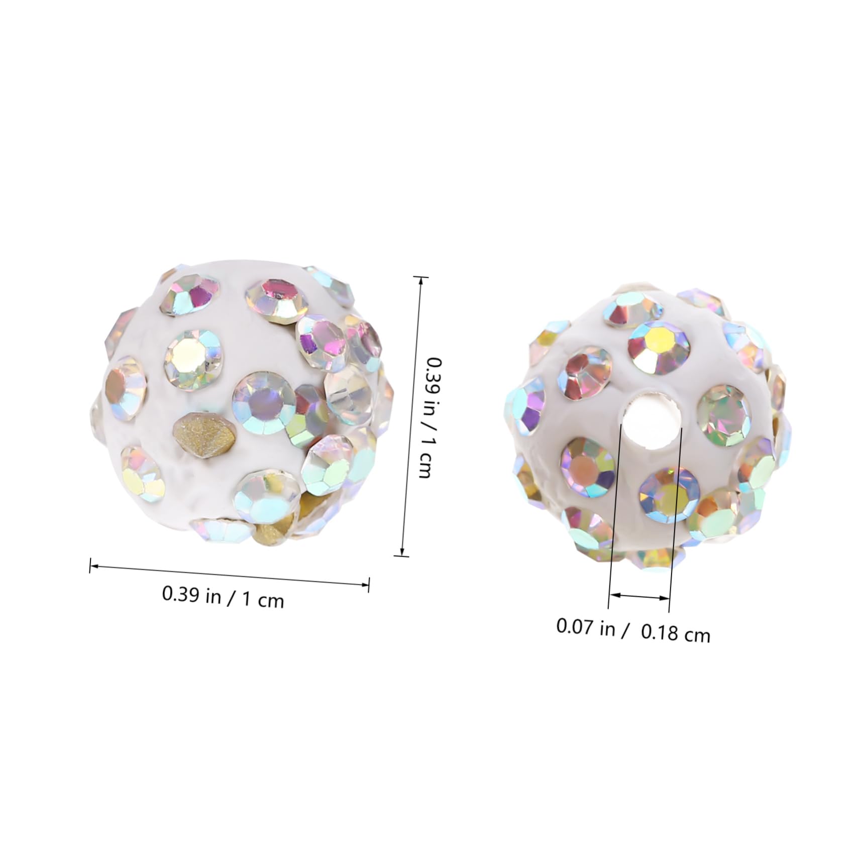SEWACC 500piezas Abalorios Brillantes Ab Para Fabricación De Joyería Espaciadores De Rhinestone Para Pulseras y Manualidades Perfectos Para Decorar Ropa y Accesorios