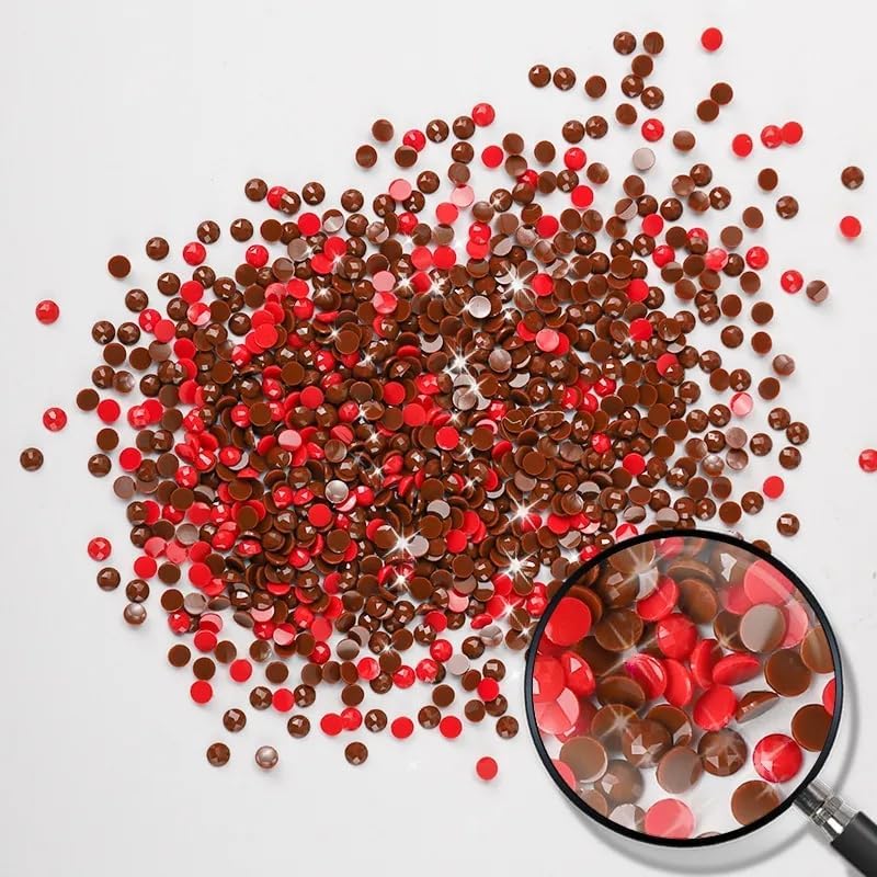 Cuentas de pintura de diamantes 5D, 447 taladros de color, pintura de diamante, cuentas de diamantes de imitación, repuesto de pintura de diamantes