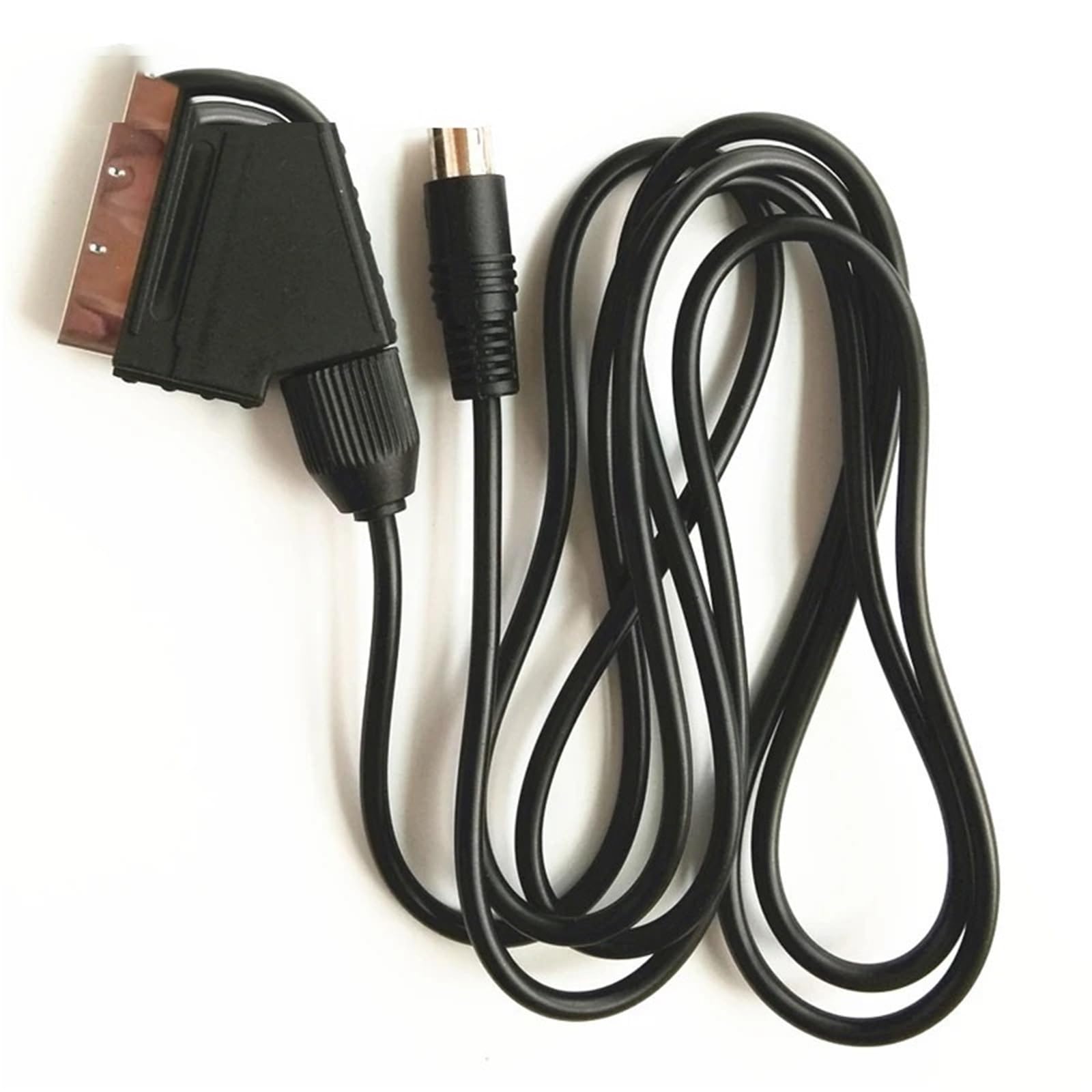 de vídeo Scart RGB de 1,8 m for TV, compatible con Sega Saturn (versión NTSC) y Sega Saturn (versión PAL).
