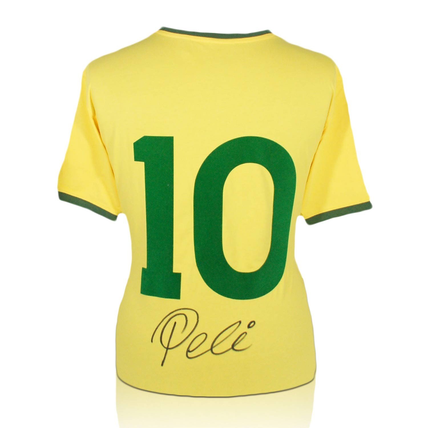 pele signed brazil shirt