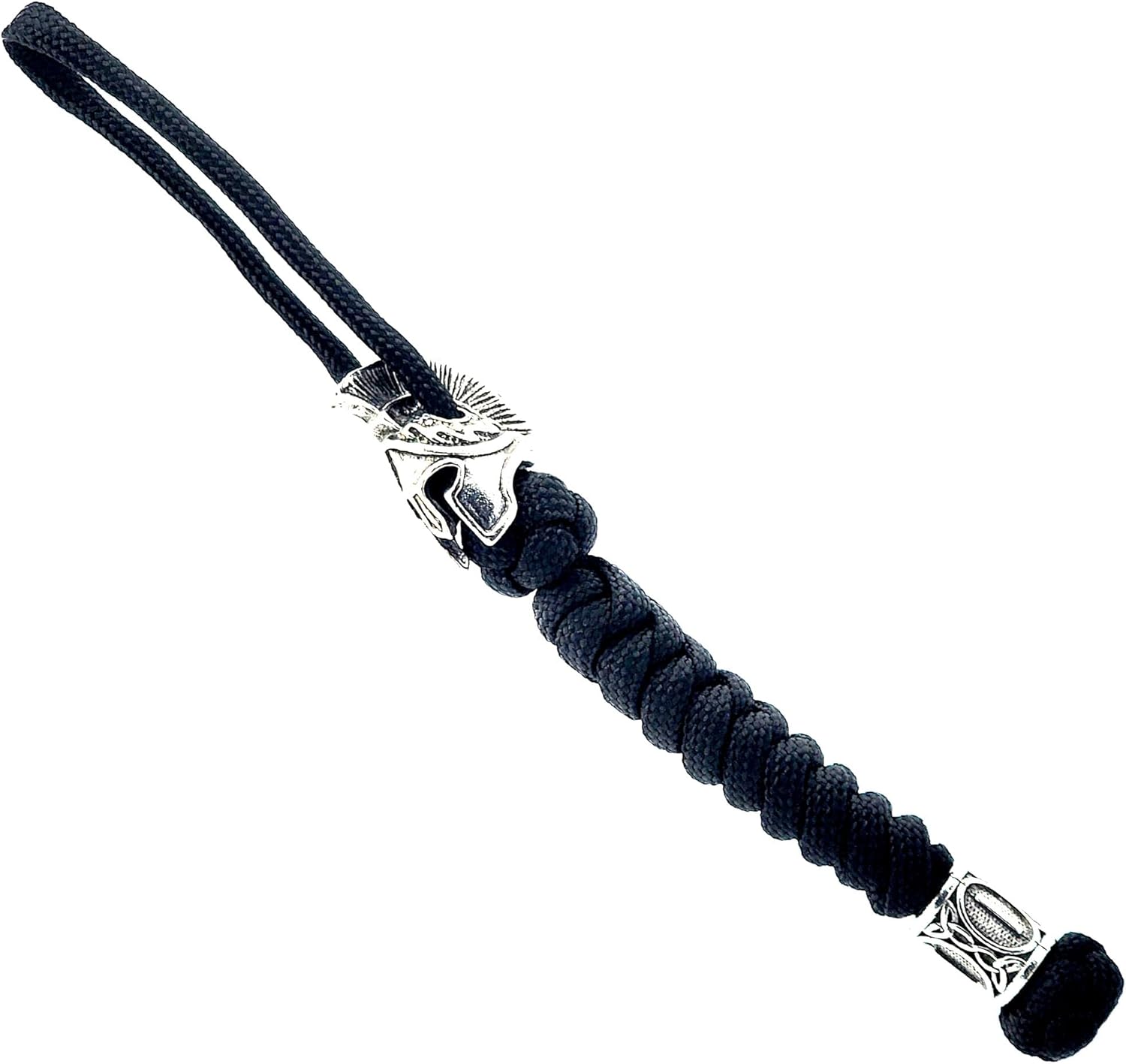 Handmade Viking Rune Spartan Paracord Keychain Lanyard