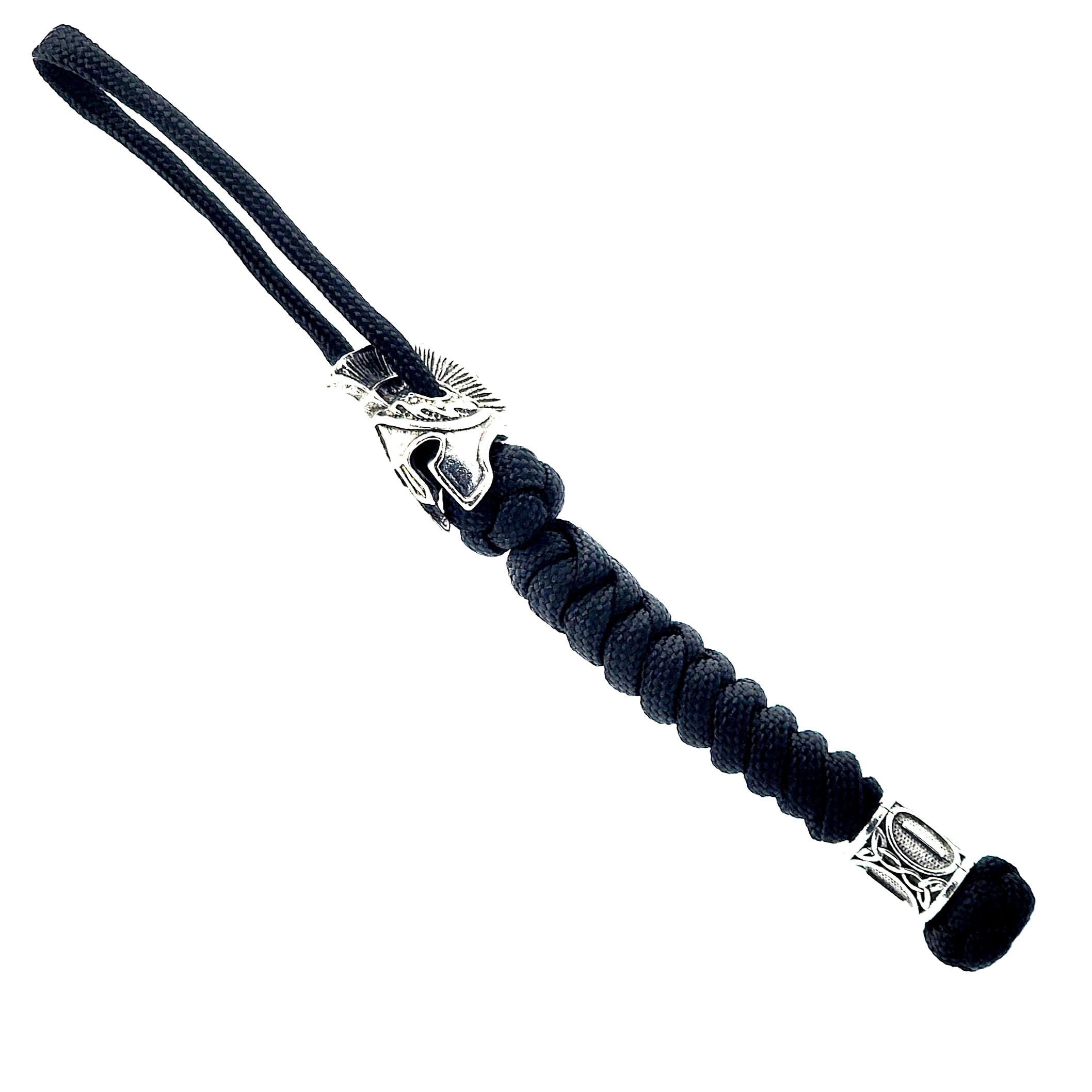 Handmade Viking Rune Spartan Paracord Keychain Lanyard