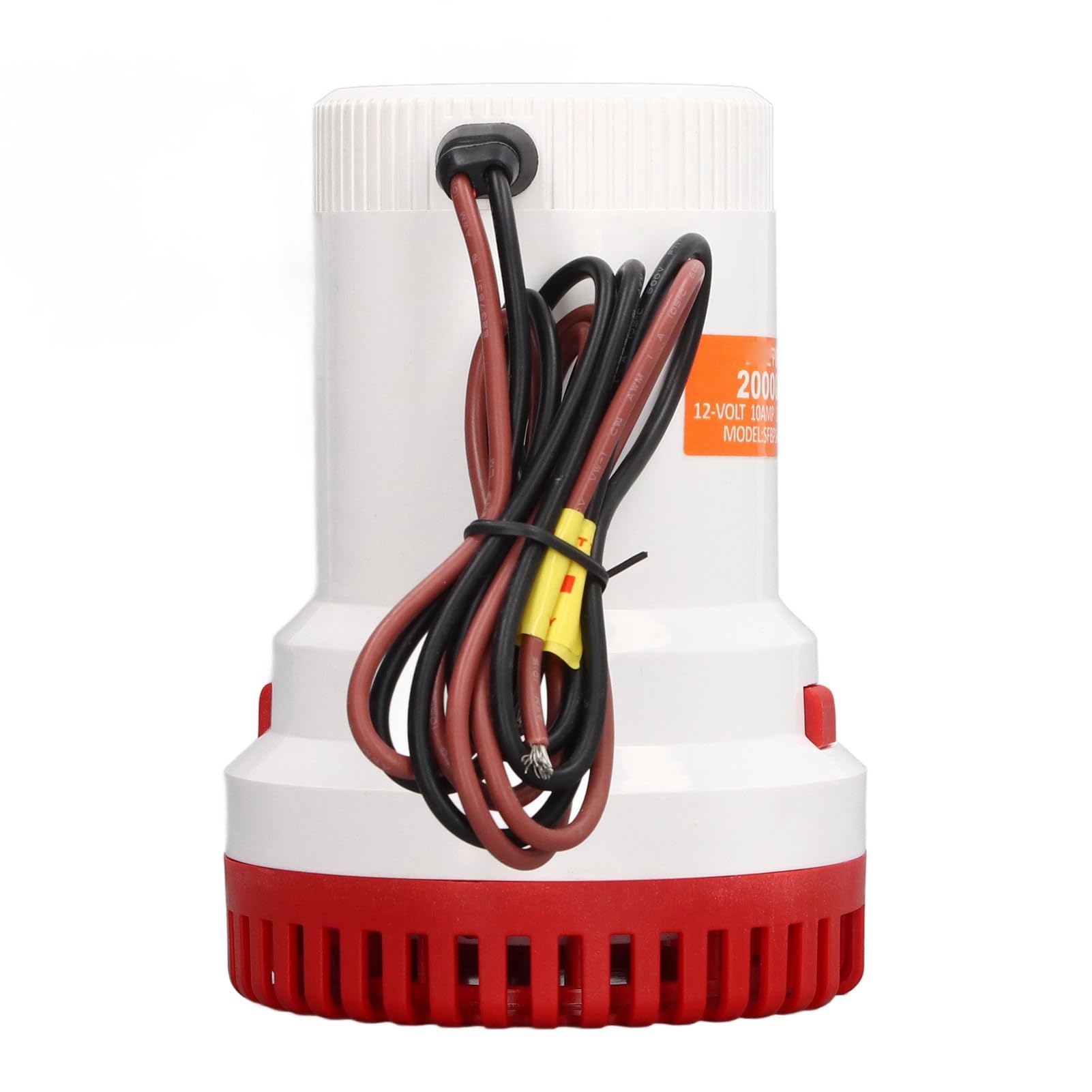 Keenso Bomba de Achique Sumergible de 12V, Diseño Ligero y Duradero