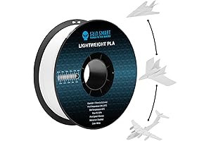 SainsSmart PLA Filament 1.75mm, Lightweight LW-PLA for RC Planes and Cosplay