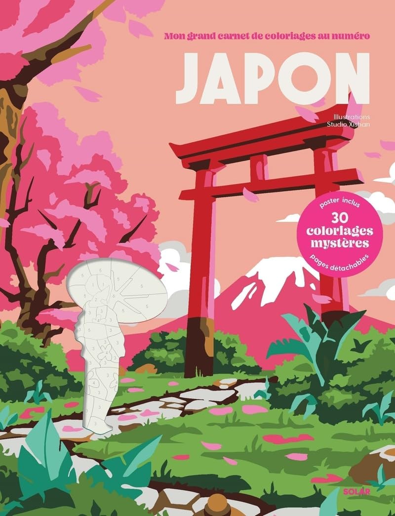 Coloriages au numéro - Japon