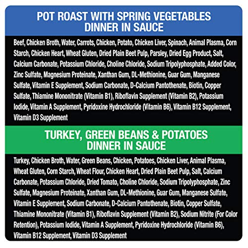 Cesar Home Delights Soft Wet Dog Food Pot Roast & Vegetable, Beef Stew, Turkey Potato & Green Bean, And Hearth Chicken & Noodle Variety Pack, (24) 3.5 Oz. Easy Peel Trays #TOP2