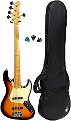 Baixo Tagima Tw73 5 Cordas Sunburst + Capa