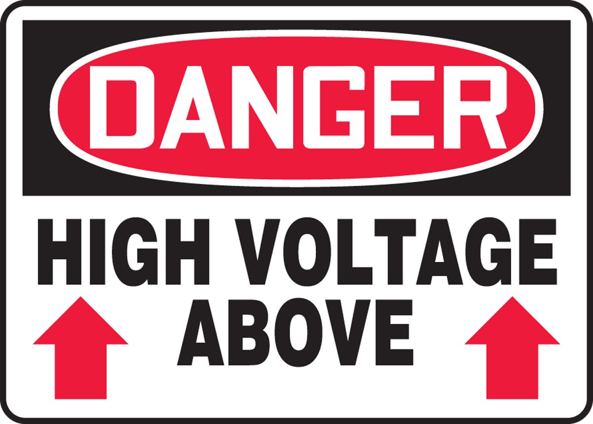 Panneau haute tension Accuform protégeant durablement contre les risques d'électrocution - 2