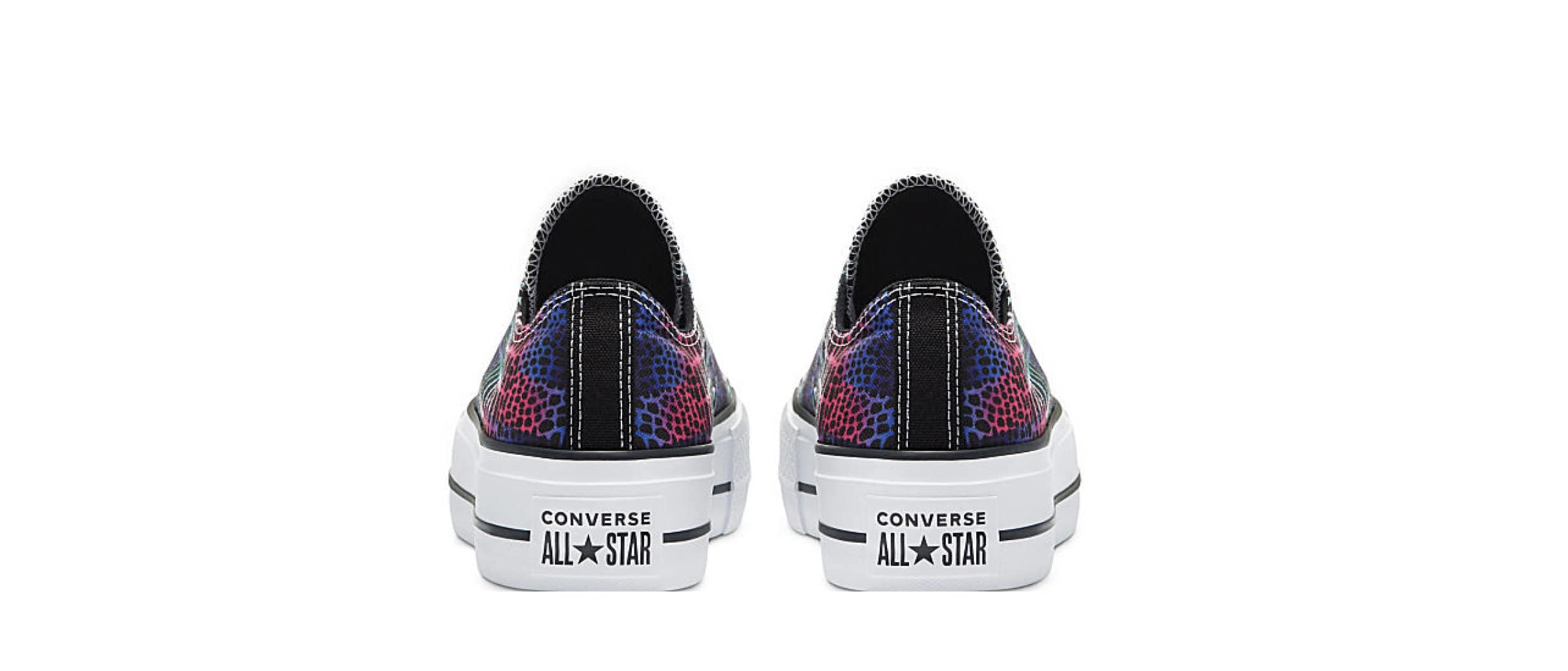 Converse Chuck Taylor All Star Lift Clean Ox Core Canvas Trampki Kobiety Czarny Trampki Niskie Shoes