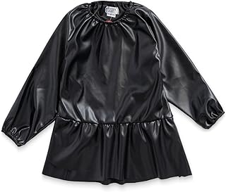 فستان أسود بأكمام طويلة للبنات من لوفلي لاند