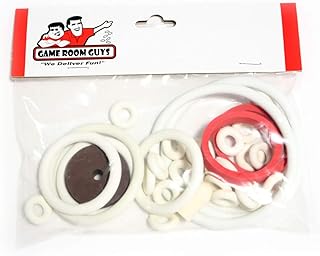Game Room Guys Gottlieb Sure Shot Pinball White Rubber Ring Kit