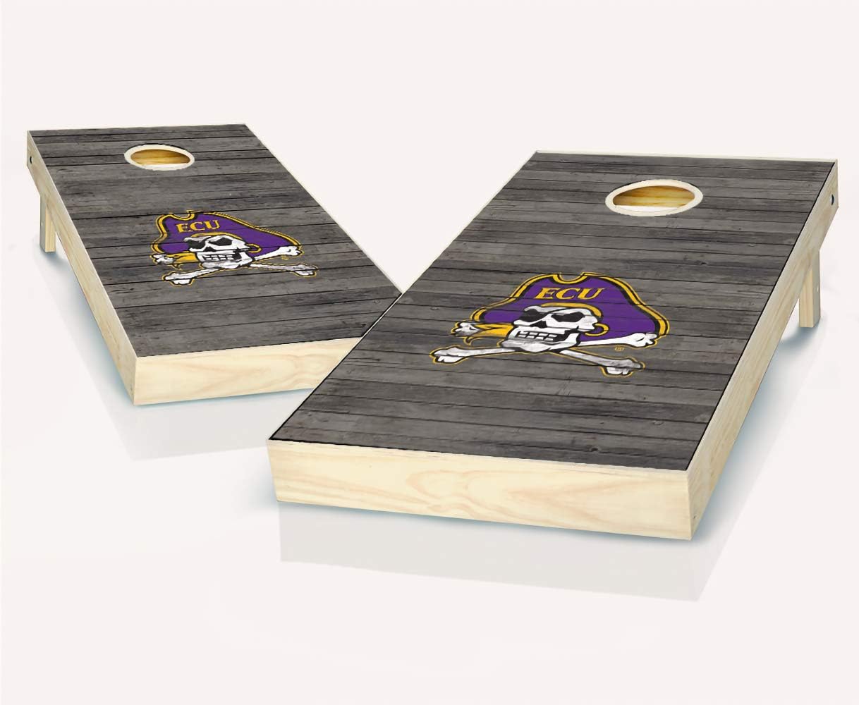 NCAA Distressed Cornhole Set with Bags