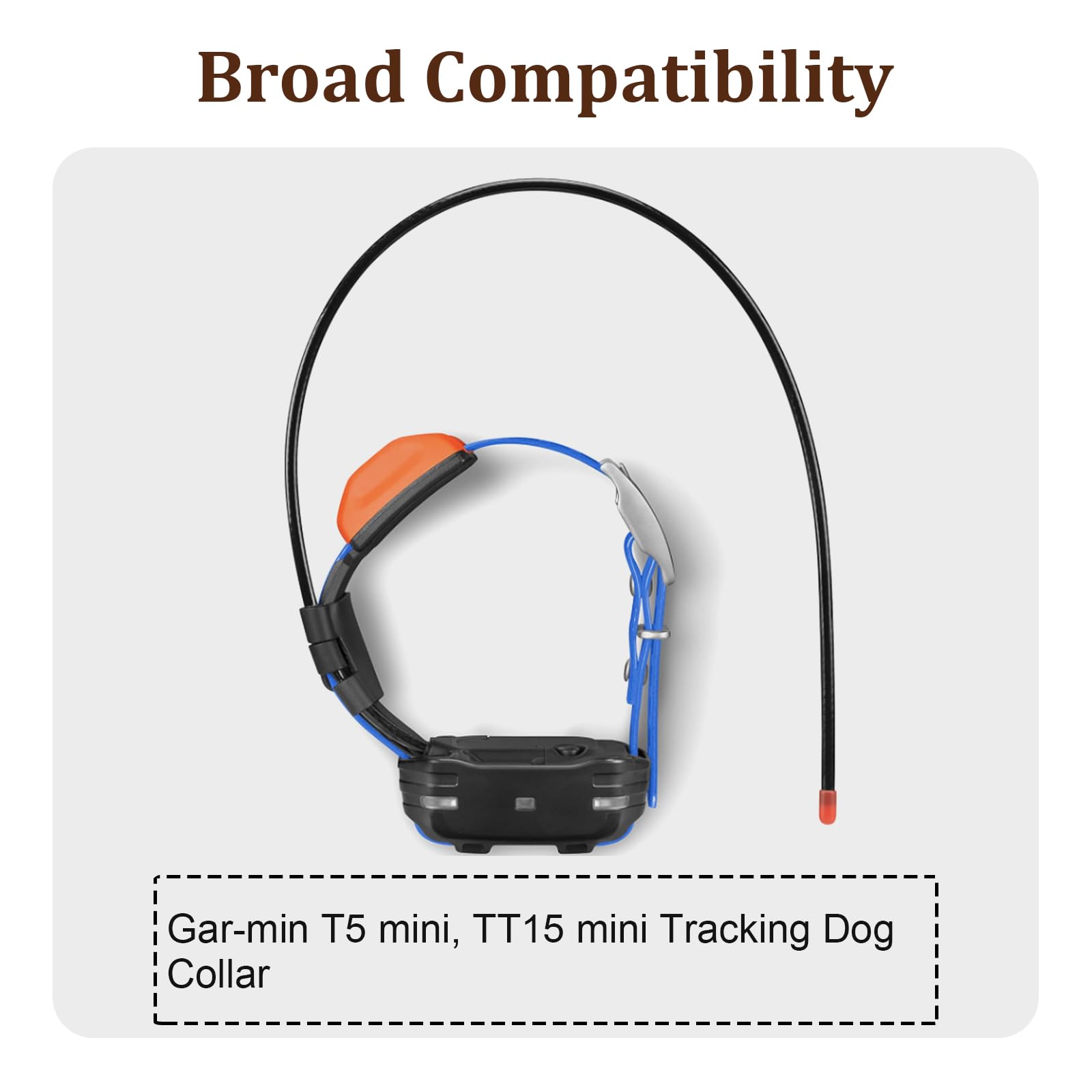 Batterie de rechange 361-00035-09 compatible avec Gar-min T5 mini, TT15 Mini Tracking Dog Collar 010-11828-40, 361-00035-16