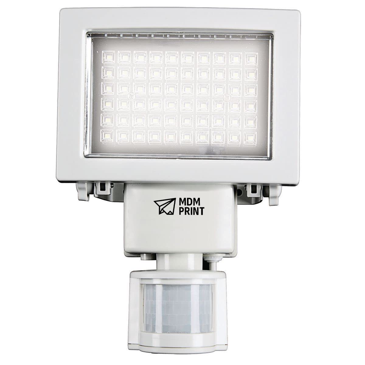 MDMprint 500 Lumen LED Solar Security Light - White