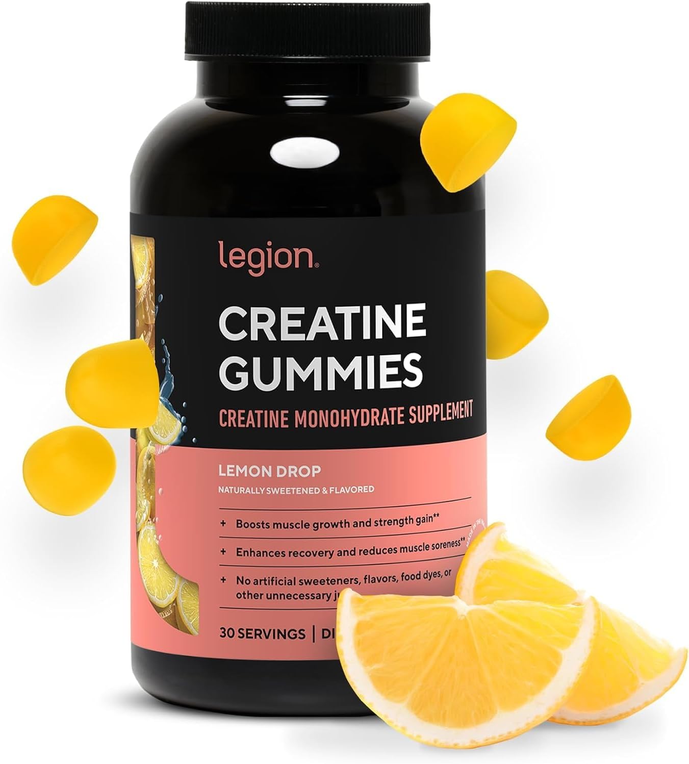 LEGION Creatine Monohydrate Gummies – Clean... LEGION Creatine Monohydrate Gummies – Clean...