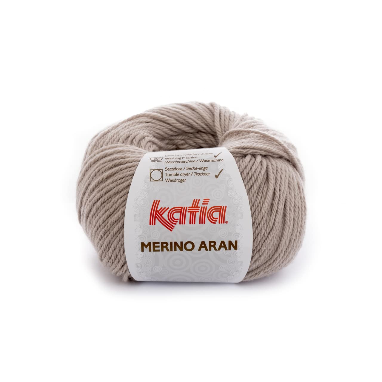 Katia Women's Rata Merino Aran-0009 Sisal