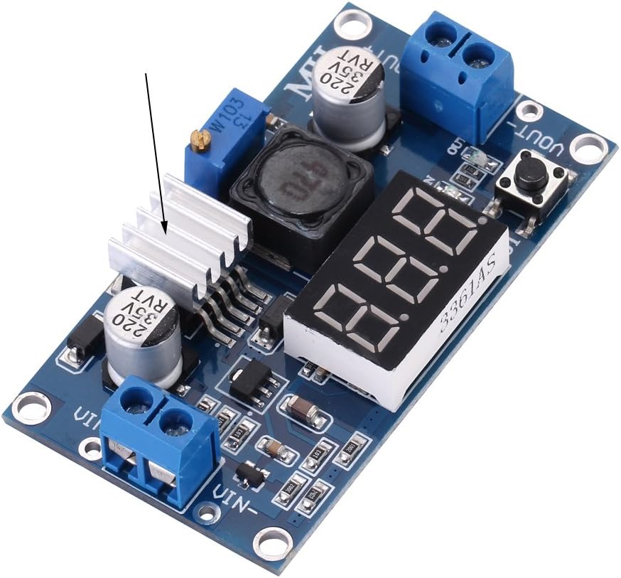 LM2596 DCDC Buck Converter 440V to 1.2537V StepDown