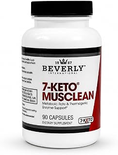 Beverly International 7-Keto Musclean Diet Pill for Men & Women, 90 Caps | Lose Body Fat, Preserve Muscle Tone, Boost Fat-Burning Metabolism, Reduce Overeating, Potent Thermogenic