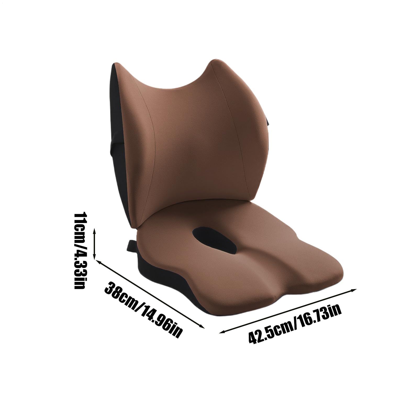Générique Coussin de Siège et Soutien Lombaire Support Lombaire Ergonomique
