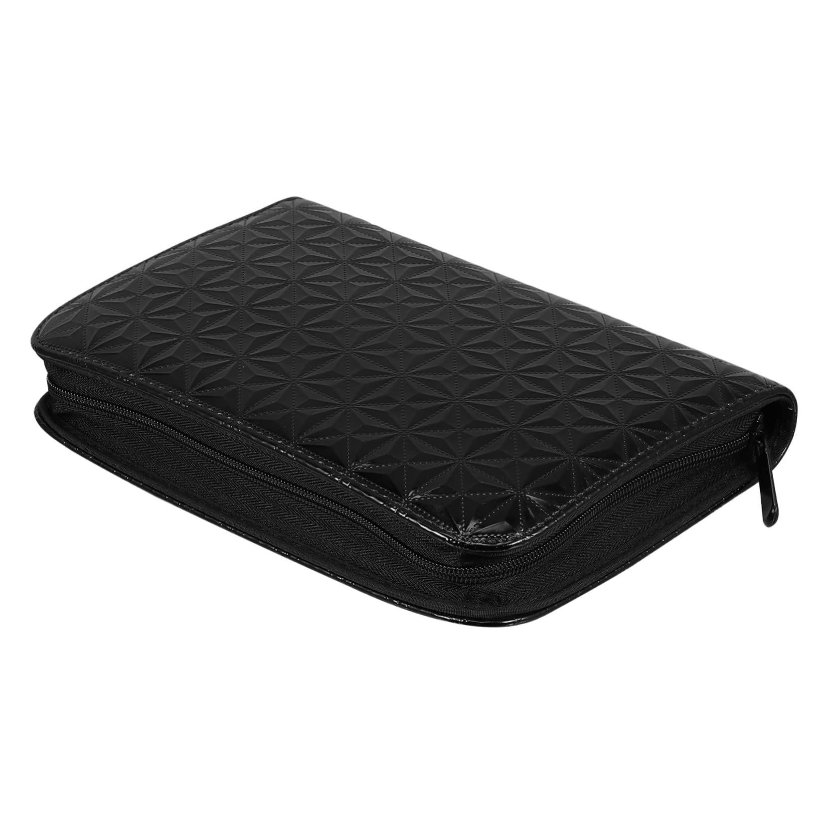 IWOWHERO Scissor Organizer Hairdressing Tool Pouch Barber Tool Bag Portable Pouch Sturdy Leather Scissor Storage