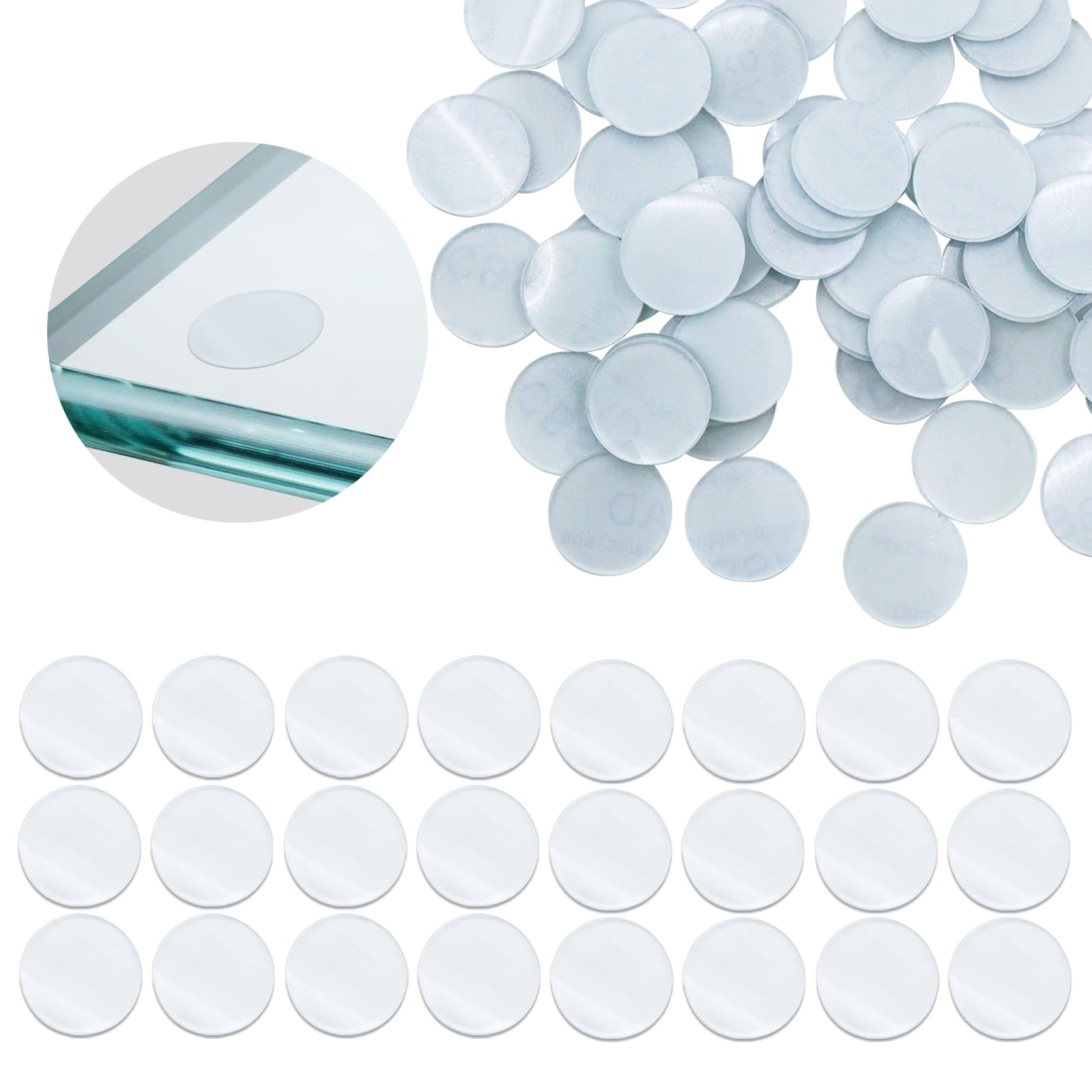 Gommini Adesivi Paraurti Trasparenti - 144 Pezzi In Silicone, Antirumore Per Mobili E Porte - Foto 7