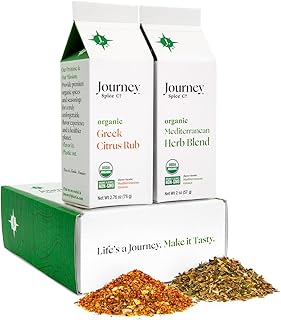 Gourmet Organic Greek Citrus Rub & Mediterranean Herb Blend Seasoning Gi...
