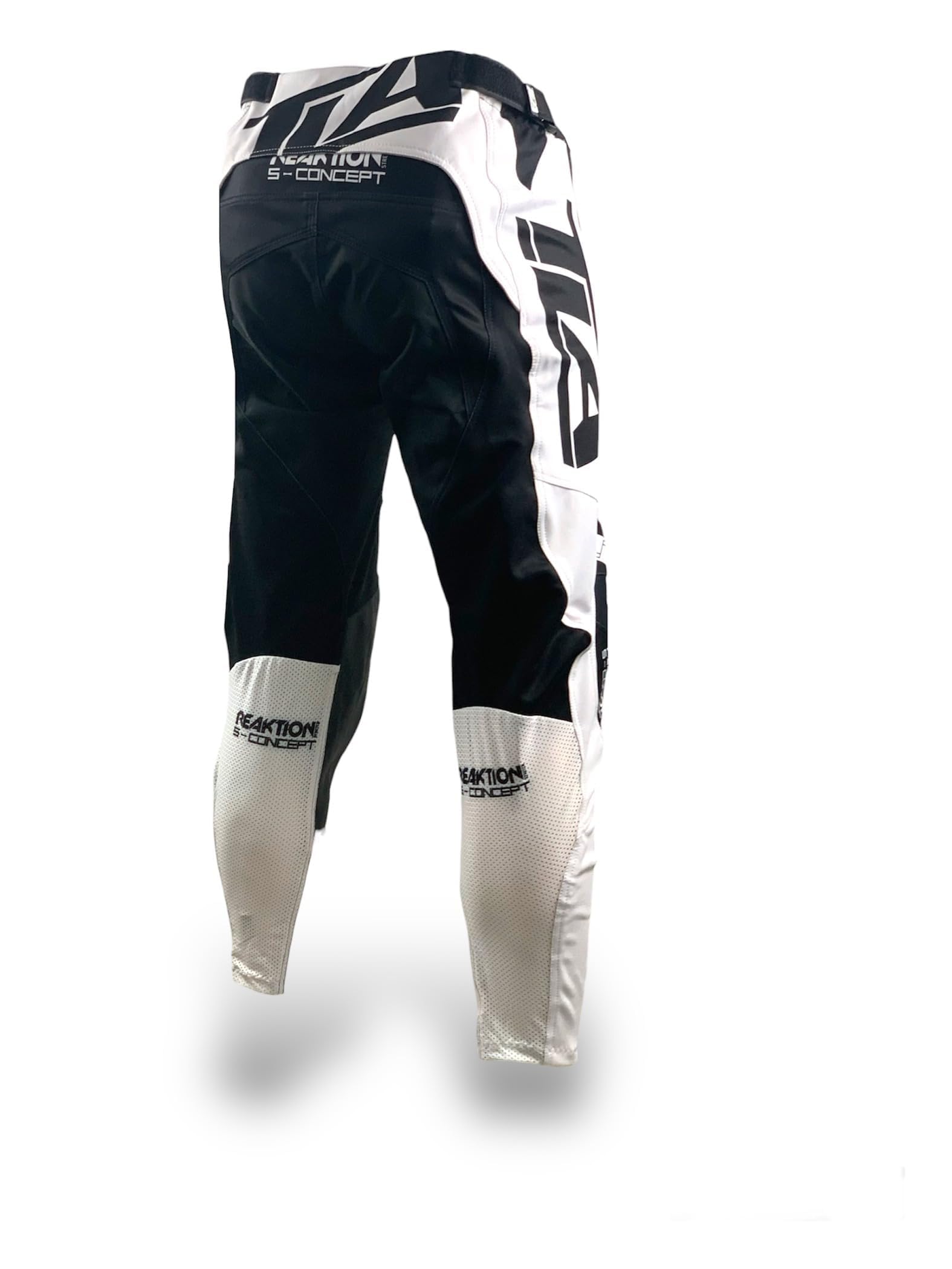 TLA REAKTION S-Concept - Pantalones de Moto de Cross, Enduro, Quad, elásticos, Ligeros, Transpirables, Tallas hasta 46-6XL, para Hombre y Mujer, Ropa de Moto, Traje de Motocross, Enduro, Quad