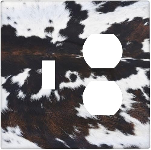 Miniatura 48 de Cubiertas de Interruptor de Luz de 1 Pandilla Bosques Animales Flores Hierba Árboles Placa de Pared Decorativa Interruptor Eléctrico para Decoración