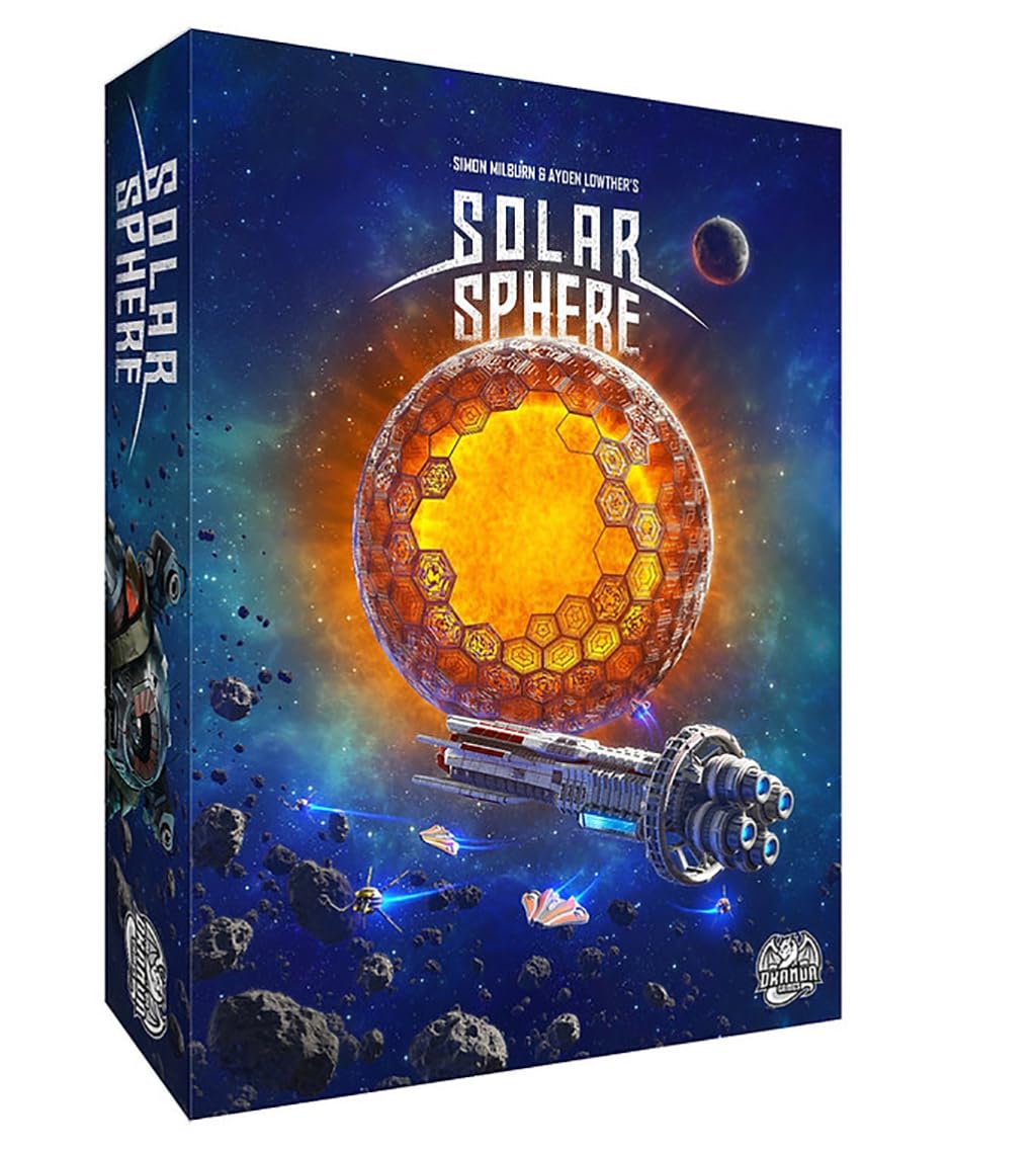 Solar Sphere | Board Game | Worker-Placement | Ages 10+ | 1 to 4 Players | English