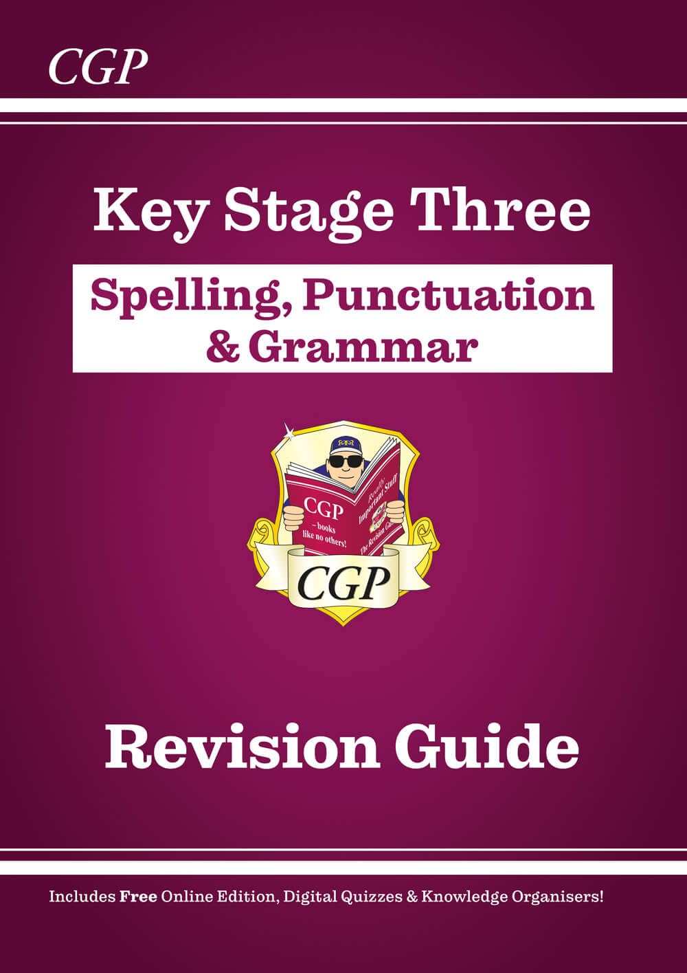 Spelling, Punctuation and Grammar for KS3 - Study Guide (with online edition) B