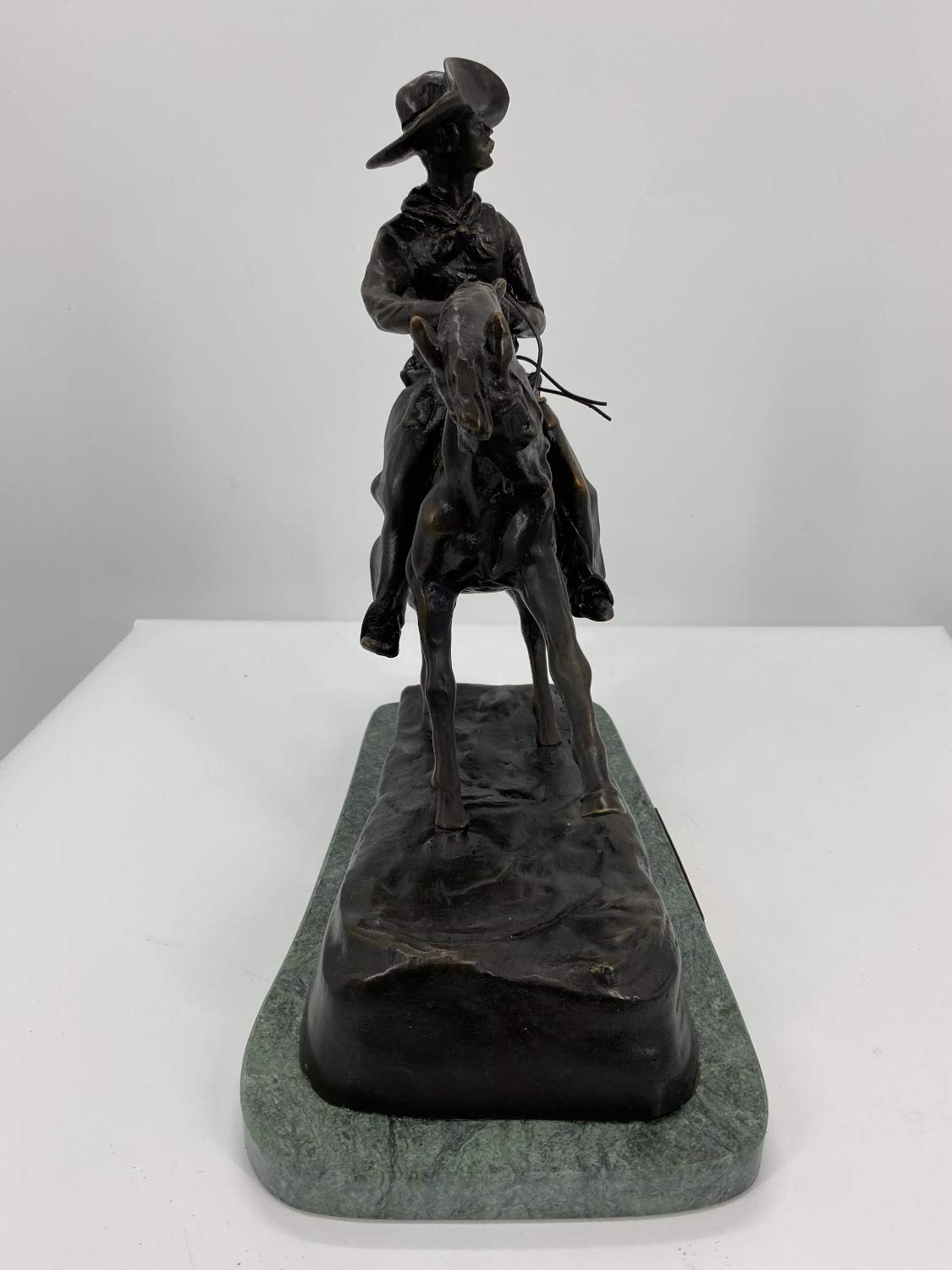 Amazon｜カウボーイAmericanブロンズハンドメイドSculpturer