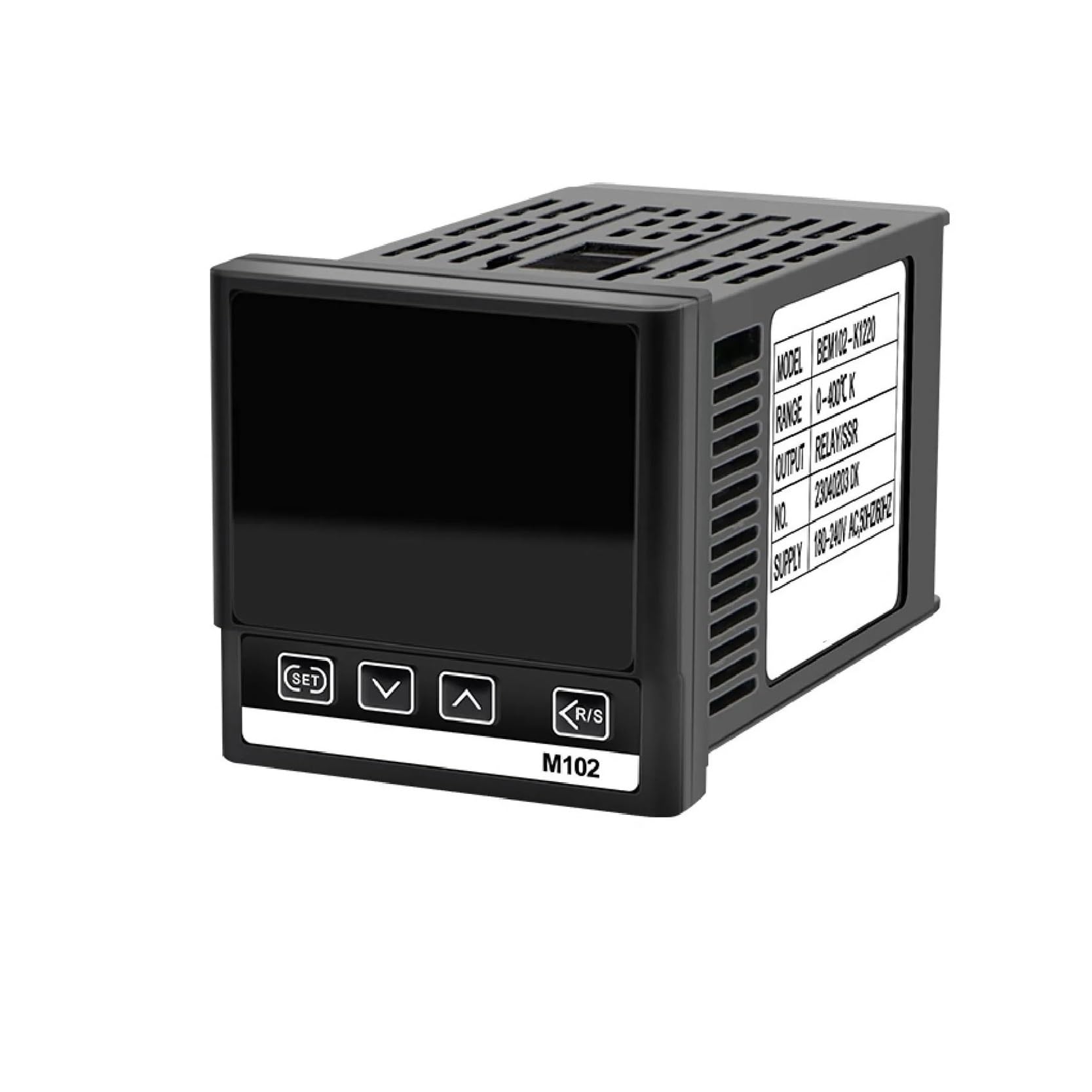 Controlador de temperatura PID BEM702-K320 PID V Pantalla digital Entrada universal 4-20 mA/RS485/0-10 V Salida Relé de estado sólido Alarma dual