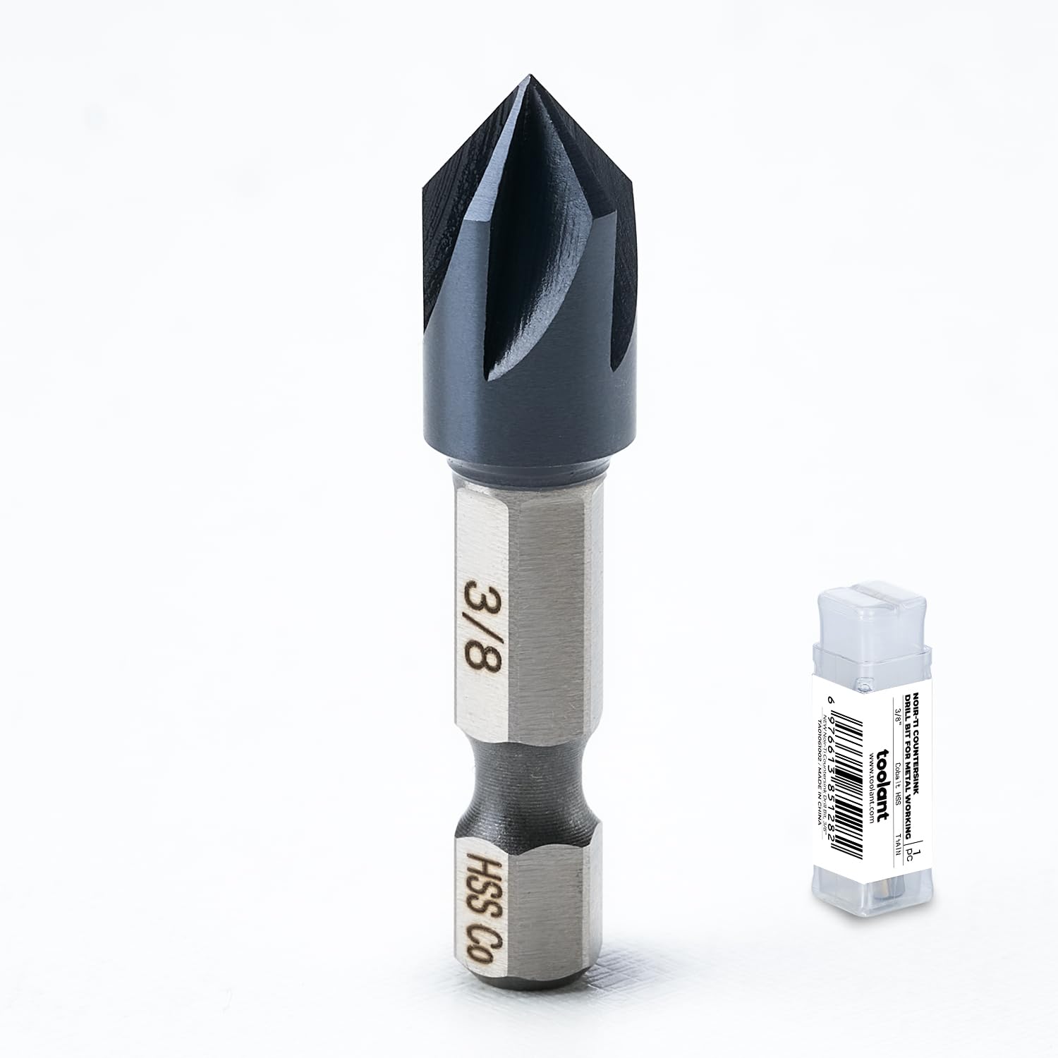 toolant Noir-Ti Countersink Bit Set - Pro Quality -9 toolant Noir-Ti Countersink Bit Set - Pro Quality -9