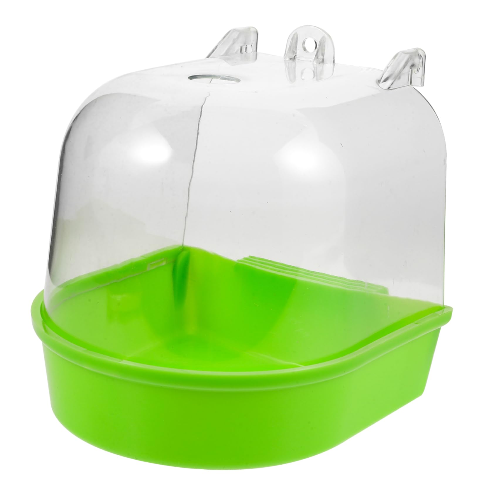 YARNOW 4pezzi da per Uccelli Resistente Box per Appeso per Pappagalli e Parrocchetti Accessorio per Pulizia Naturale e Riduzione Stress