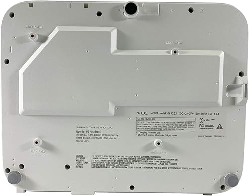 Miniatura 5 de Proyector multimedia para juegos NEC M323X DLP 3200 ANSI HD