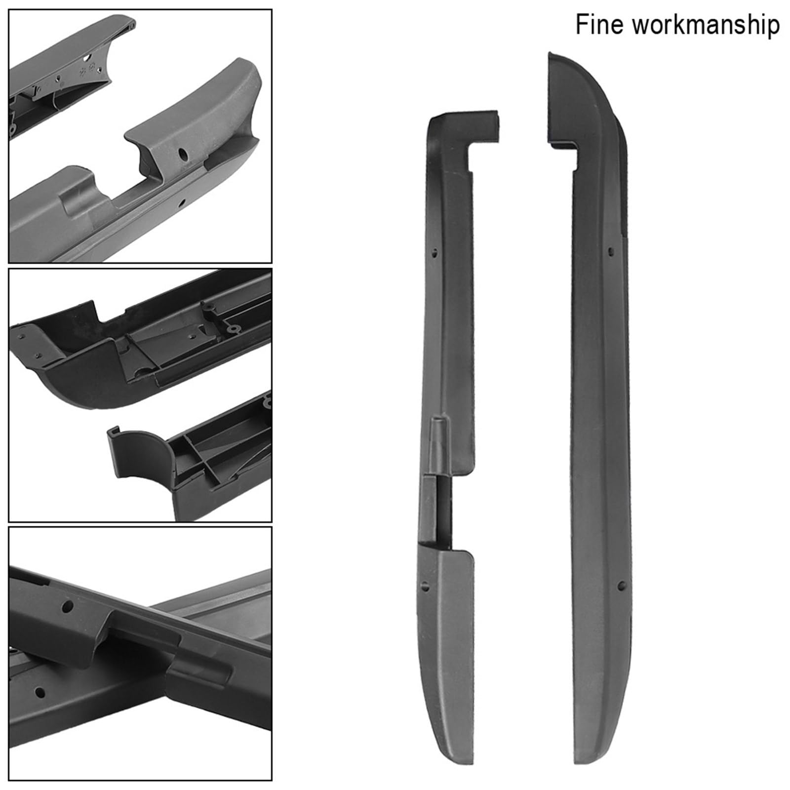 LUOFENG Cubierta protectora para pedal de scooter eléctrico, cubierta protectora de cabina izquierda y derecha, instalación sencilla