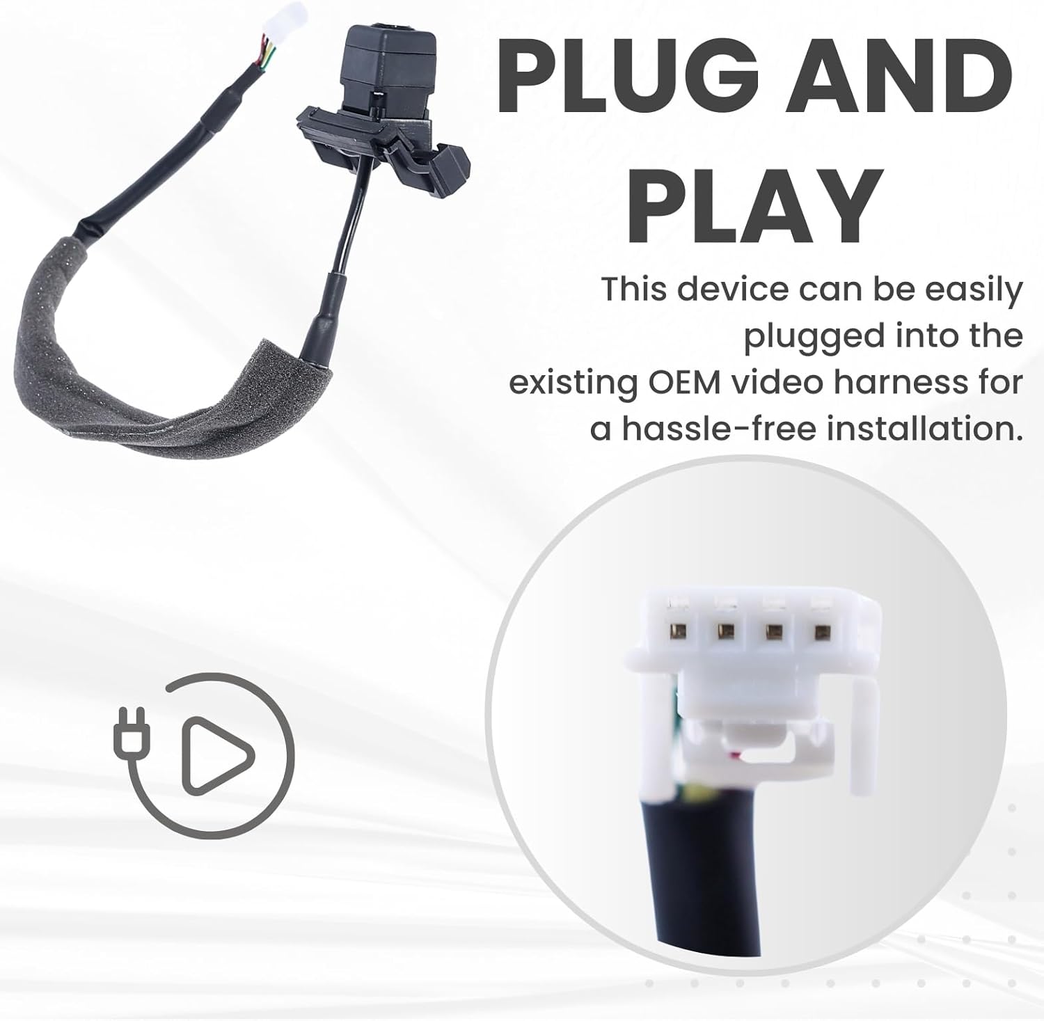 Backup Camera Replaces for 2004-2010 Infiniti QX56 OE Part # 28442-7S110